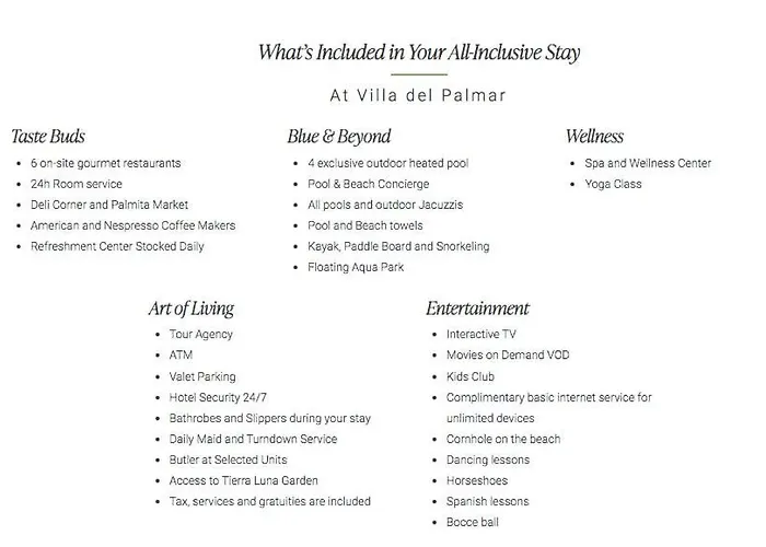 Villa Del Palmar Cancun Luxury Beach Resort & Spa